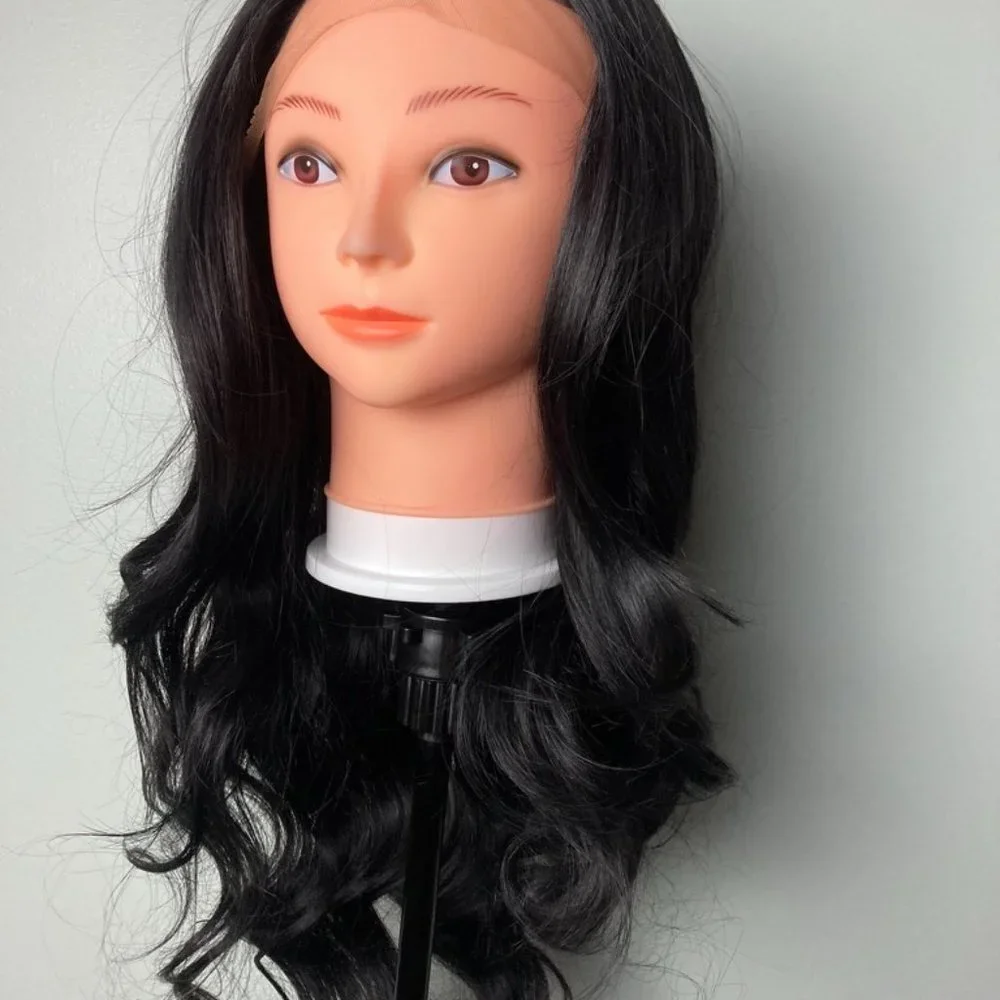 Black Wavy Lace Front Wig